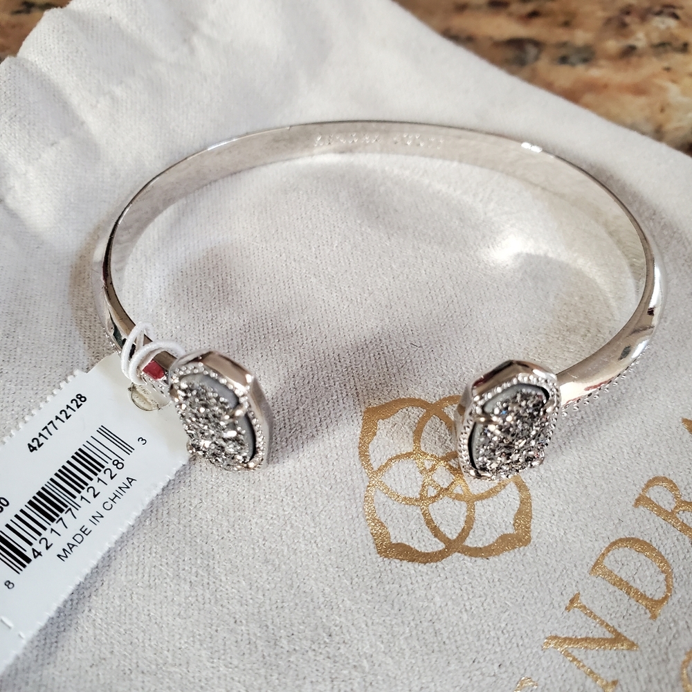 Kendra Scott Elton Silver Cuff bracelet